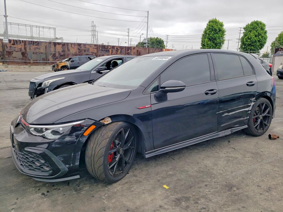 2024 Volkswagen Gti VIN WVWHA7CD9RW123717 COPART salvage auction — FRONT END, Ca - Salvage Certificate, sold $7,600 on 2026-07-08 (photo 1)