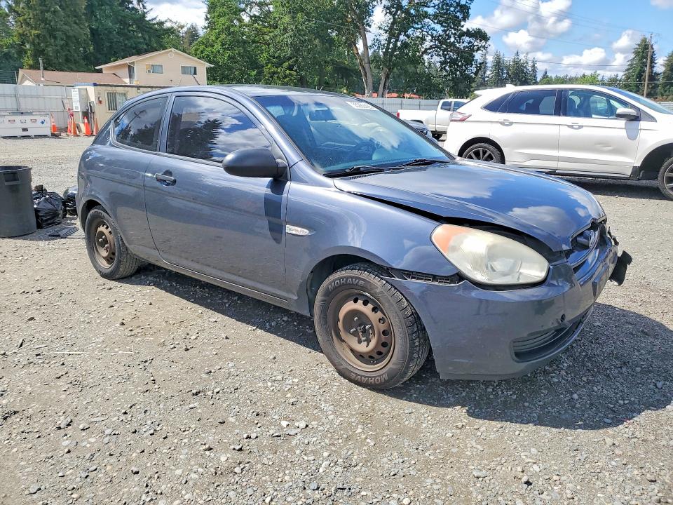 2008 Hyundai Accent VIN KMHCM36C68U097970 COPART salvage auction — FRONT END, WA - BILL OF SALE, sold $175 on 2026-07-31 (photo 4)