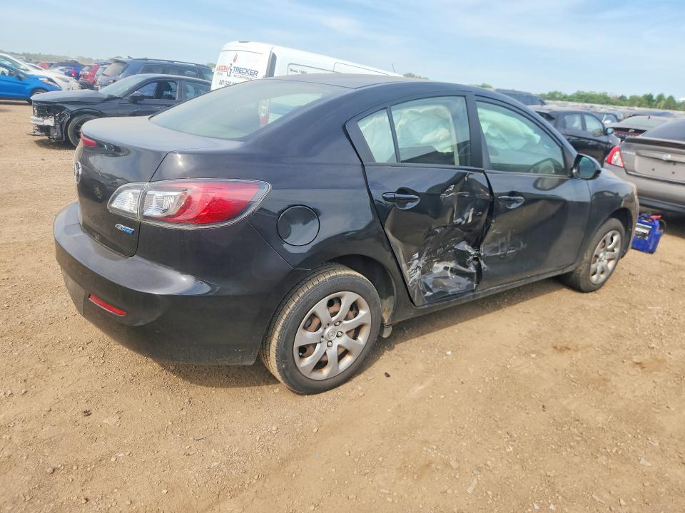 2013 Mazda 3 VIN JM1BL1U72D1826555 COPART salvage auction — SIDE, Il - Salvage Certificate, sold $800 on 2026-07-21 (photo 3)