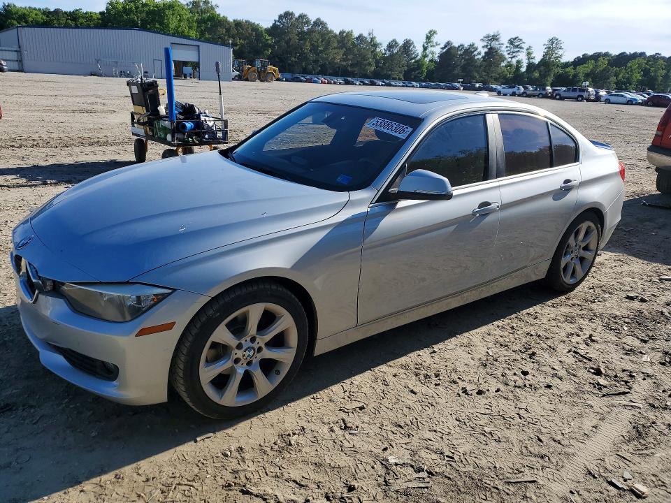 2015 BMW 3er VIN WBA3B1C53FK141059 COPART salvage auction — FRONT END, Va - Cert Of Title - Salvage, sold $1,250 on 2026-07-28 (photo 1)