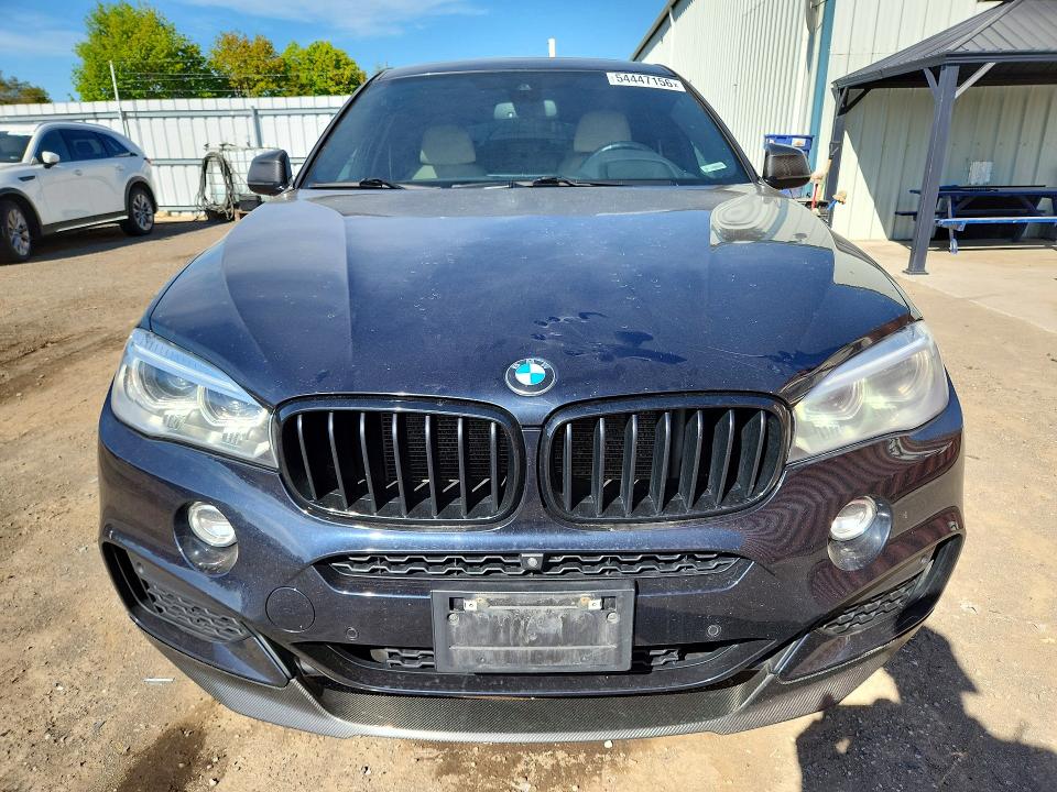2017 BMW X6 VIN 5UXKU2C54H0N85210 COPART salvage auction — REAR END, On - Permit No Brand - Unfit, sold $9,000 on 2026-07-07 (photo 5)