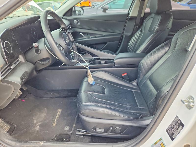 2024 Hyundai Elantra VIN KMHLP4DG8RU769435 COPART salvage auction — FRONT END, Oh - Cert Of Title-Salvage, sold $5,800 on 2026-07-02 (photo 7)