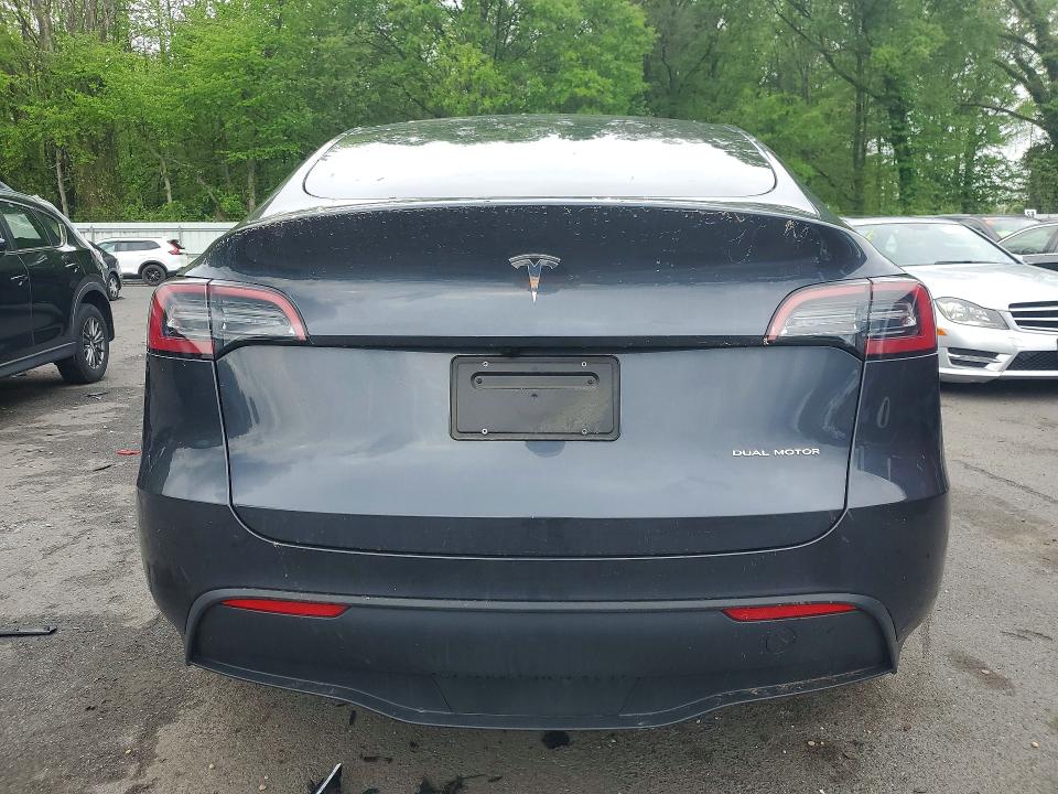 2024 Tesla Model y VIN 7SAYGDEE5RA292480 COPART salvage auction — FRONT END, Nj - Cert Of Title-Salvage, sold $150 on 2026-07-21 (photo 6)