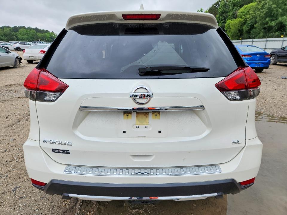 2017 Nissan Rogue VIN JN8AT2MT2HW405415 COPART salvage auction — FRONT END, VA - CERT OF TITLE - SALVAGE, sold $900 on 2026-07-28 (photo 6)