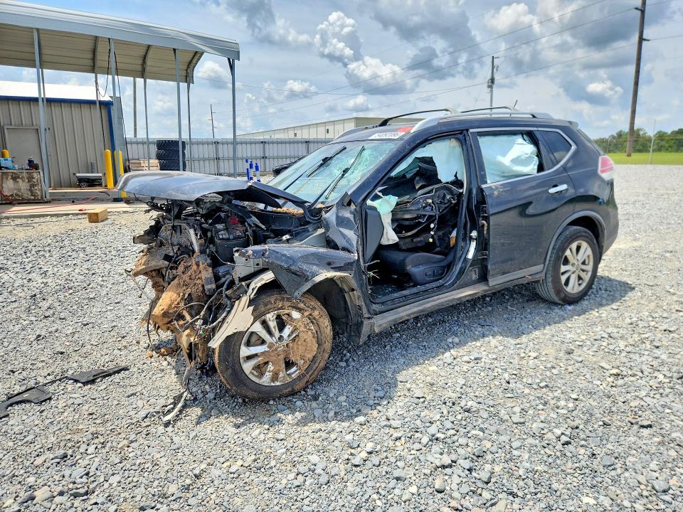 2016 Nissan Rogue VIN KNMAT2MT6GP729228 COPART salvage auction — FRONT END, Ga - Bill Of Sale - Parts Only, sold $325 on 2026-07-14 (photo 1)