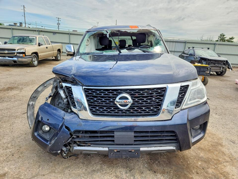 2019 Nissan VIN JN8AY2NC7KX511389 COPART salvage auction — ROLLOVER, Pa - Certificate Of Salvage, sold $2,900 on 2026-07-17 (photo 5)