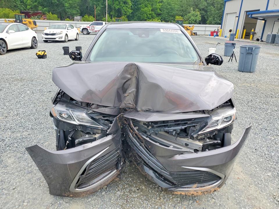 2022 Toyota Camry VIN 4T1C31AK8NU578577 COPART salvage auction — FRONT END, Nc - Salvage Certificate Of Title, sold $3,900 on 2026-07-02 (photo 5)