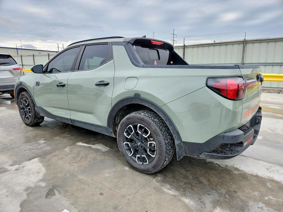 2022 Hyundai Santa cruz VIN 5NTJCDAE7NH030167 COPART salvage auction — HAIL, Tx - Certificate Of Title, sold $11,400 on 2026-07-14 (photo 2)
