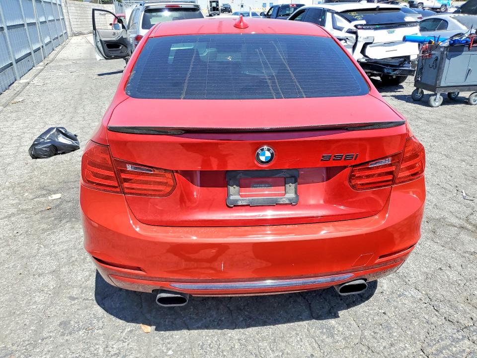 2012 BMW 3er VIN WBA3A9C50CF077701 COPART salvage auction — MECHANICAL, Ca - Salvage Certificate, sold $1,700 on 2026-07-16 (photo 6)