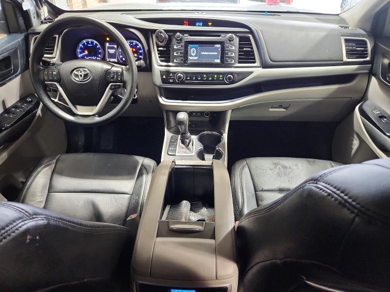 2018 Toyota Highlander VIN 5TDZARFH0JS035819 COPART salvage auction — FRONT END, Pa - Reconstructed Clean, sold $6,700 on 2026-07-31 (photo 8)