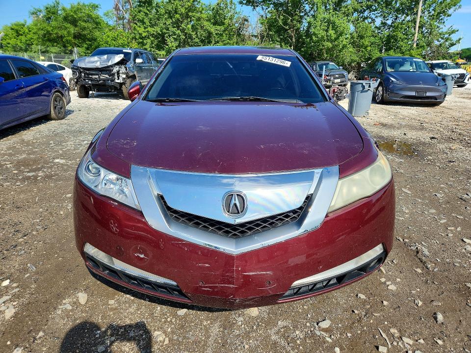 2009 Acura Tl VIN 19UUA86209A015029 COPART salvage auction — FRONT END, Md - Cert Of Salvage > 75% Damage, sold $400 on 2026-07-02 (photo 5)
