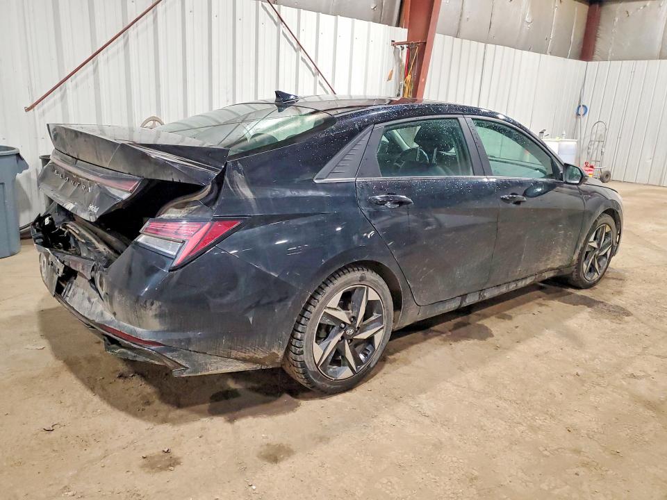 2022 Hyundai Elantra VIN KMHLN4AJ0NU013856 COPART salvage auction — REAR END, AK - BILL OF SALE- SALVAGE, sold $4,000 on 2026-07-14 (photo 3)