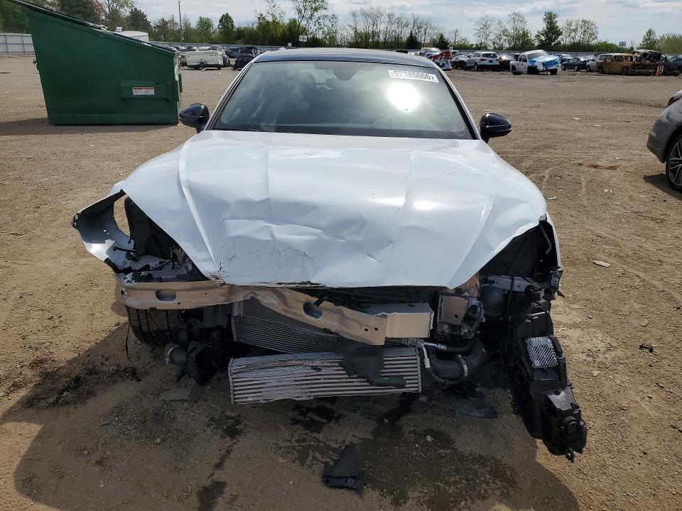 2024 Audi A5 VIN WAUFACF52RA031928 COPART salvage auction — FRONT END, Il - Salvage Certificate, sold $250 on 2026-07-28 (photo 5)