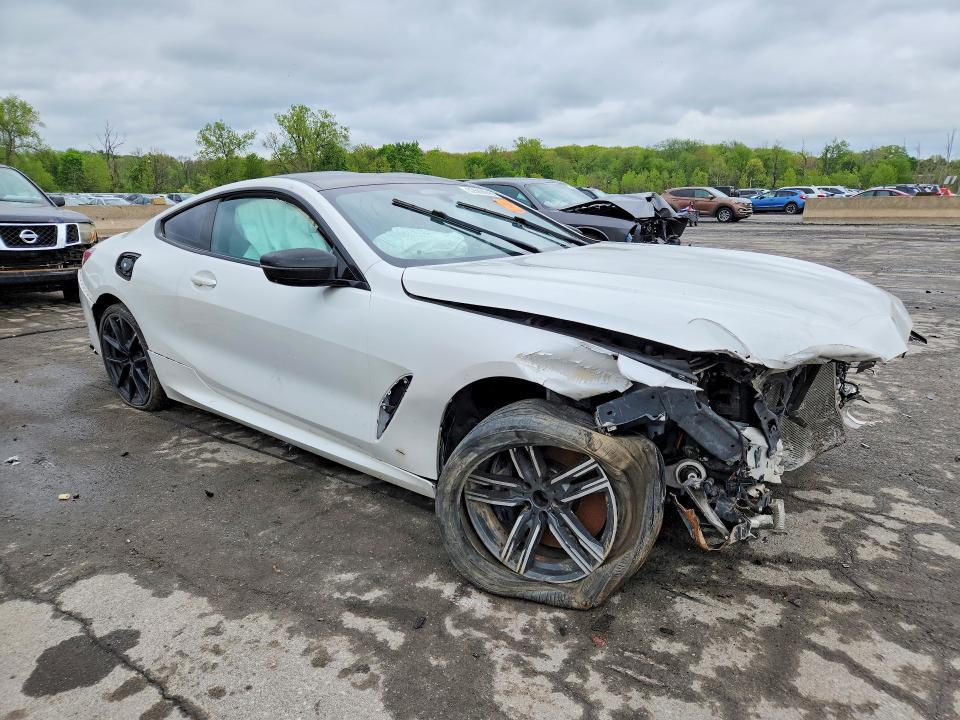 2020 BMW M8 VIN WBABC4C03LCE08899 COPART salvage auction — FRONT END, Va - Certificate Of Title (P), sold $16,500 on 2026-07-24 (photo 4)