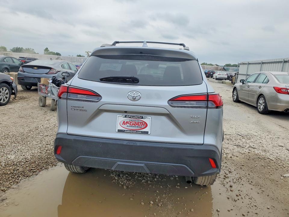 2024 Toyota Corolla cross VIN 7MUDAABG1RV110795 COPART salvage auction — FRONT END, Il - Salvage Certificate, sold $10,200 on 2026-09-03 (photo 6)