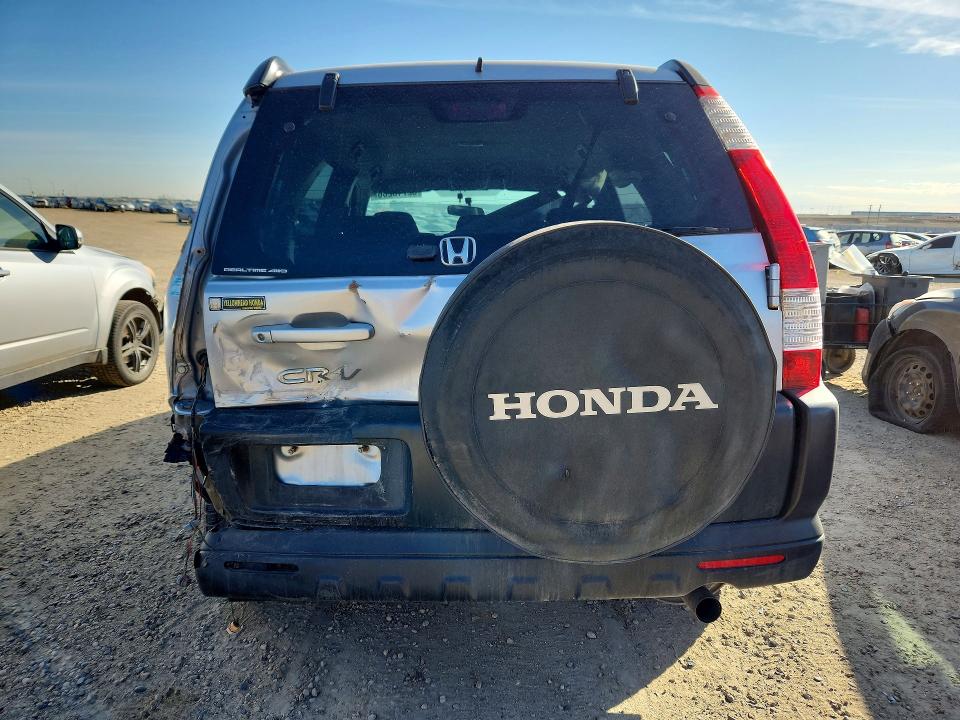 2005 Honda Cr-v VIN JHLRD78815C803584 COPART salvage auction — REAR END, AB - BOS - SALVAGE, sold $325 on 2026-07-16 (photo 6)