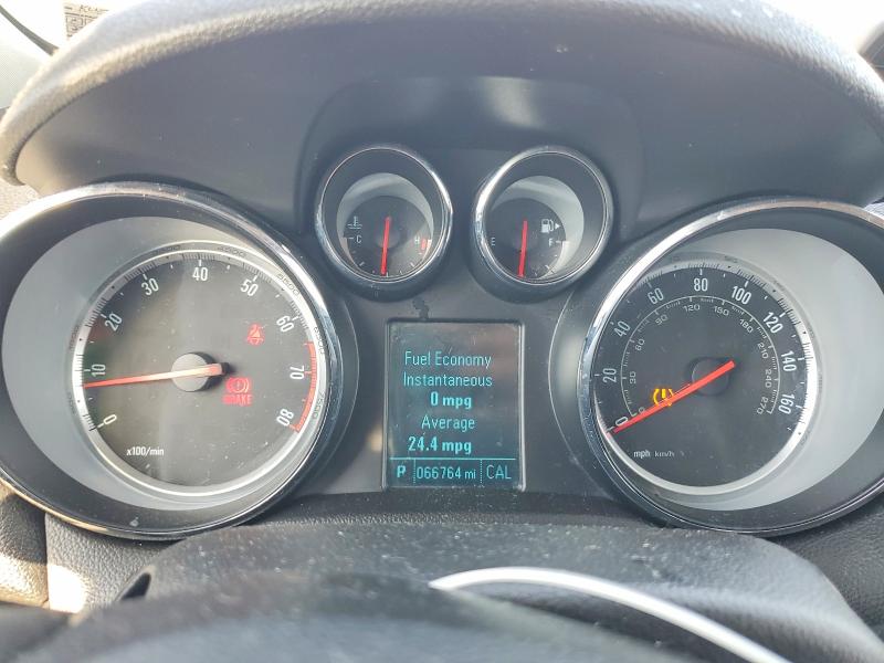 2016 Buick Encore VIN KL4CJASB7GB730687 COPART salvage auction — FRONT END, Pa - Certificate Of Salvage, sold $1,350 on 2026-07-07 (photo 9)