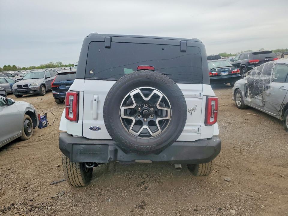2024 Ford Bronco VIN 1FMDE8BH7RLB21071 COPART salvage auction — FRONT END, Wv - Salvage Certificate, sold $7,700 on 2026-07-09 (photo 6)