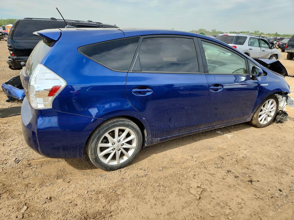2012 Toyota Prius VIN JTDZN3EUXC3113253 COPART salvage auction — FRONT END, Il - Salvage Certificate, sold $1,100 on 2026-07-09 (photo 3)