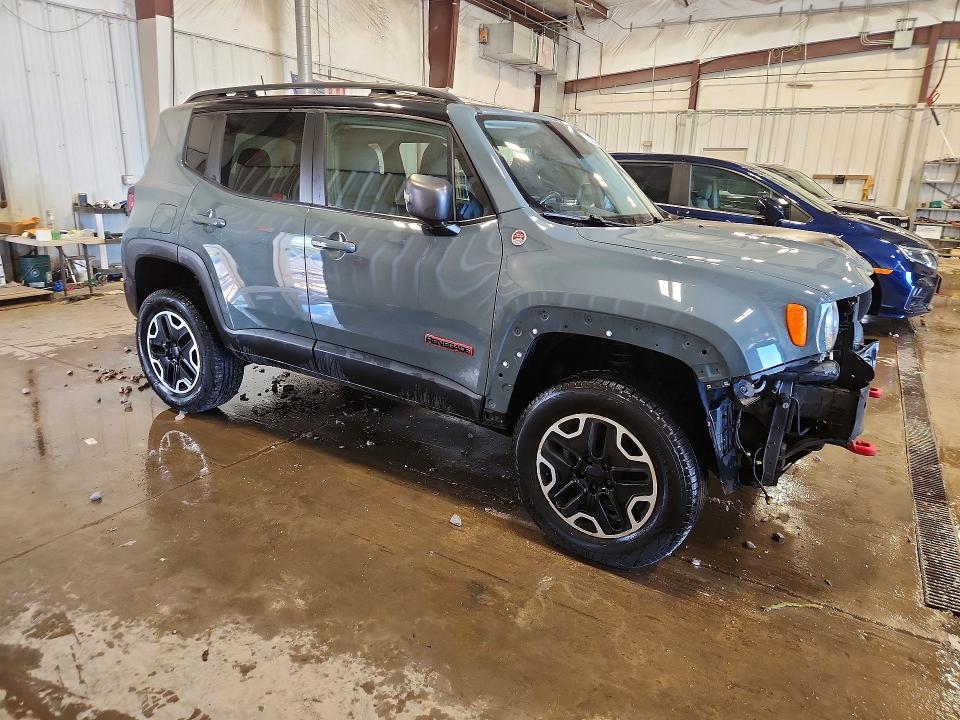 2016 Jeep VIN ZACCJBCT2GPD99428 COPART salvage auction — FRONT END, Wi - Junked Vehicle Bill Of Sale, sold $450 on 2026-07-20 (photo 4)
