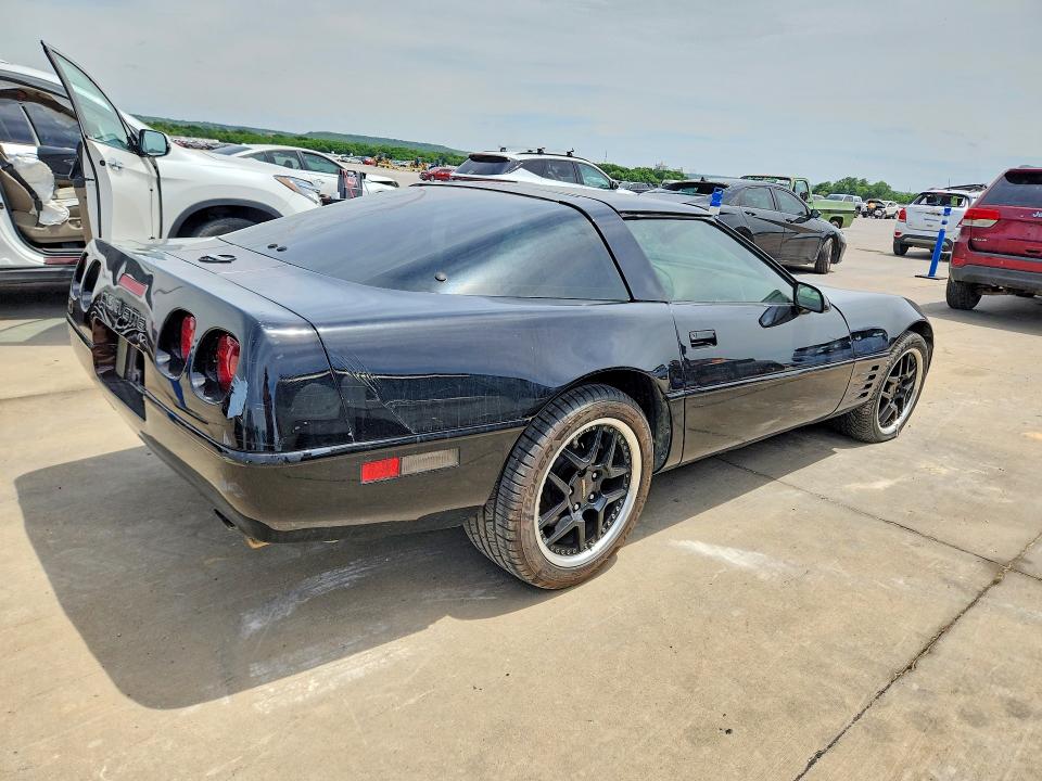 1991 Chevrolet Corvette VIN 1G1YY2381M5100537 COPART salvage auction — NORMAL WEAR, TX - CERTIFICATE OF TITLE, sold $1,900 on 2026-07-09 (photo 3)