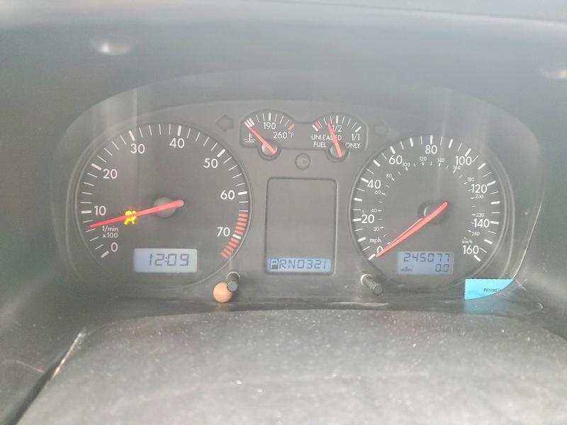 2003 Volkswagen Eurovan VIN WV2MB470X3H034933 COPART salvage auction — MECHANICAL, Wa - Vehicle Cert Of Ownership-Titl, sold $275 on 2026-07-27 (photo 9)