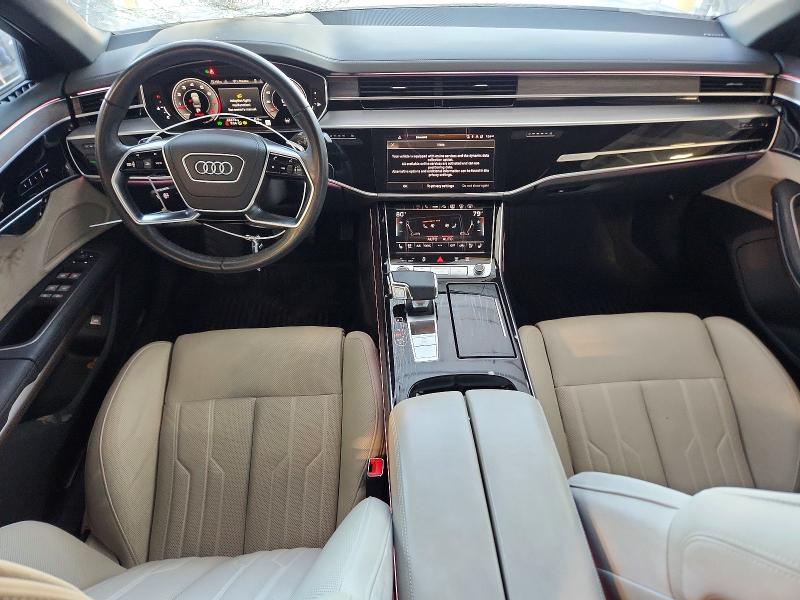 2023 Audi A8 VIN WAULDAF86PN008988 COPART salvage auction — FRONT END, Ne - Certificate Of Title, sold $23,600 on 2026-07-28 (photo 8)