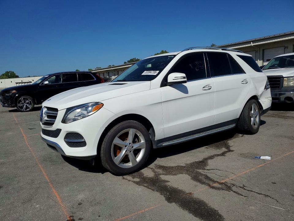 2016 Mercedes-benz Gle VIN 4JGDA5HB0GA805868 COPART salvage auction — SIDE, Mi - Certificate Of Title (P), sold $7,800 on 2026-07-30 (photo 1)