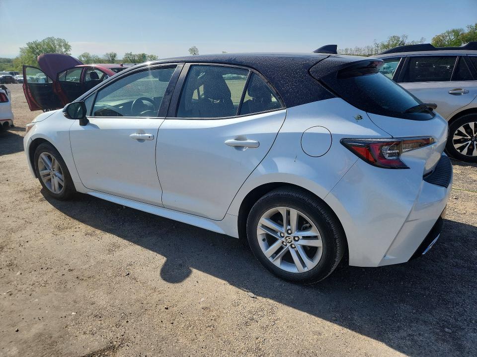 2021 Toyota Corolla VIN JTND4MBE1M3110027 COPART salvage auction — HAIL, Wi - Cert Of Title-Claim Paid, sold $11,300 on 2026-07-07 (photo 2)