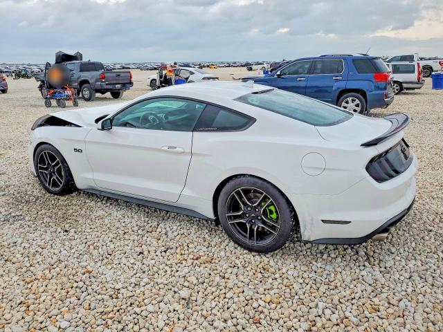 2020 Ford Mustang VIN 1FA6P8CF7L5183463 COPART salvage auction — FRONT END, TX - SALVAGE VEHICLE TITLE (P), sold $13,500 on 2026-07-09 (photo 2)