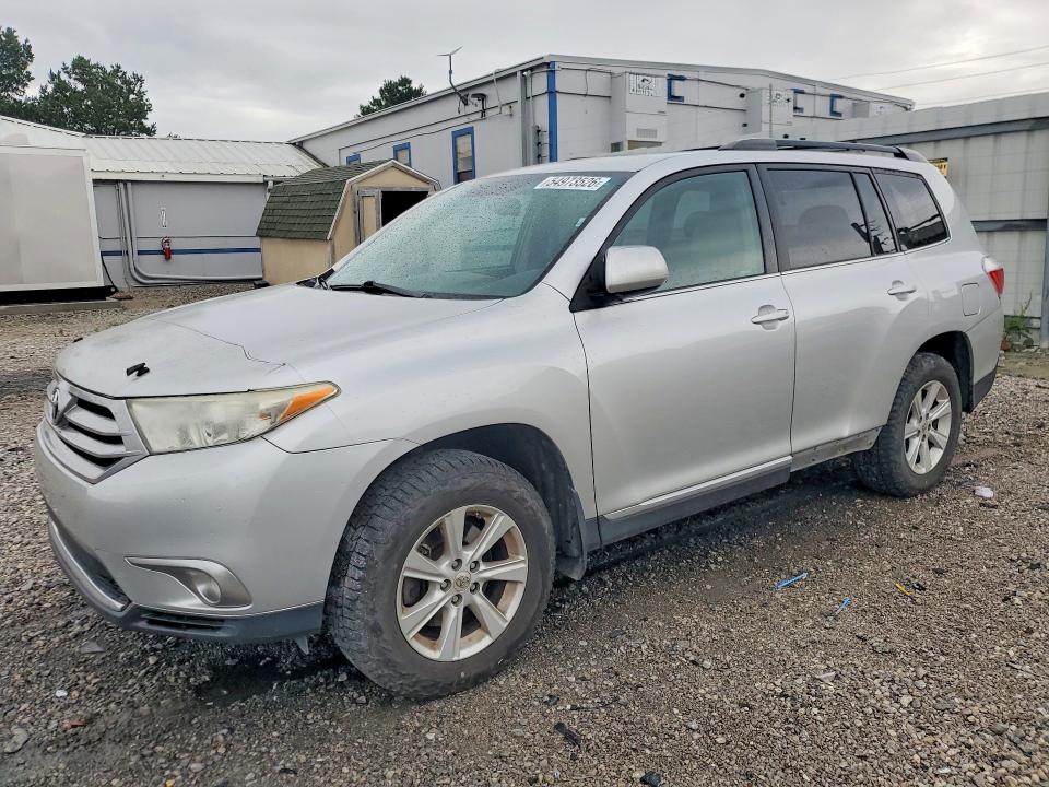2011 Toyota Highlander VIN 5TDBK3EH8BS079775 COPART salvage auction — REAR END, AR - CERT OF TITLE-SALVAGE, sold $60 on 2026-07-27 (photo 1)