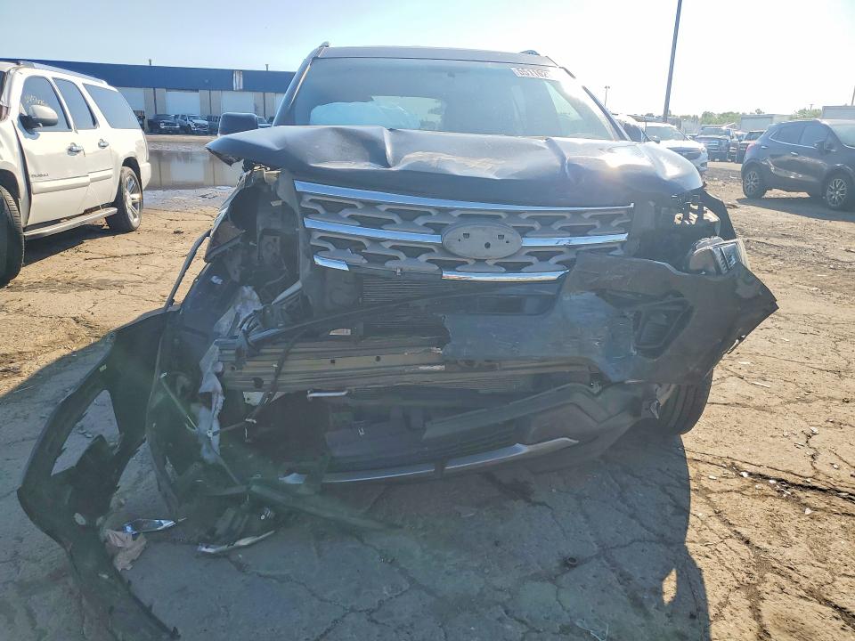 2018 Ford Explorer VIN 1FM5K8D86JGC04398 COPART salvage auction — FRONT END, MI - CERTIFICATE OF TITLE, sold $2,300 on 2026-07-02 (photo 5)