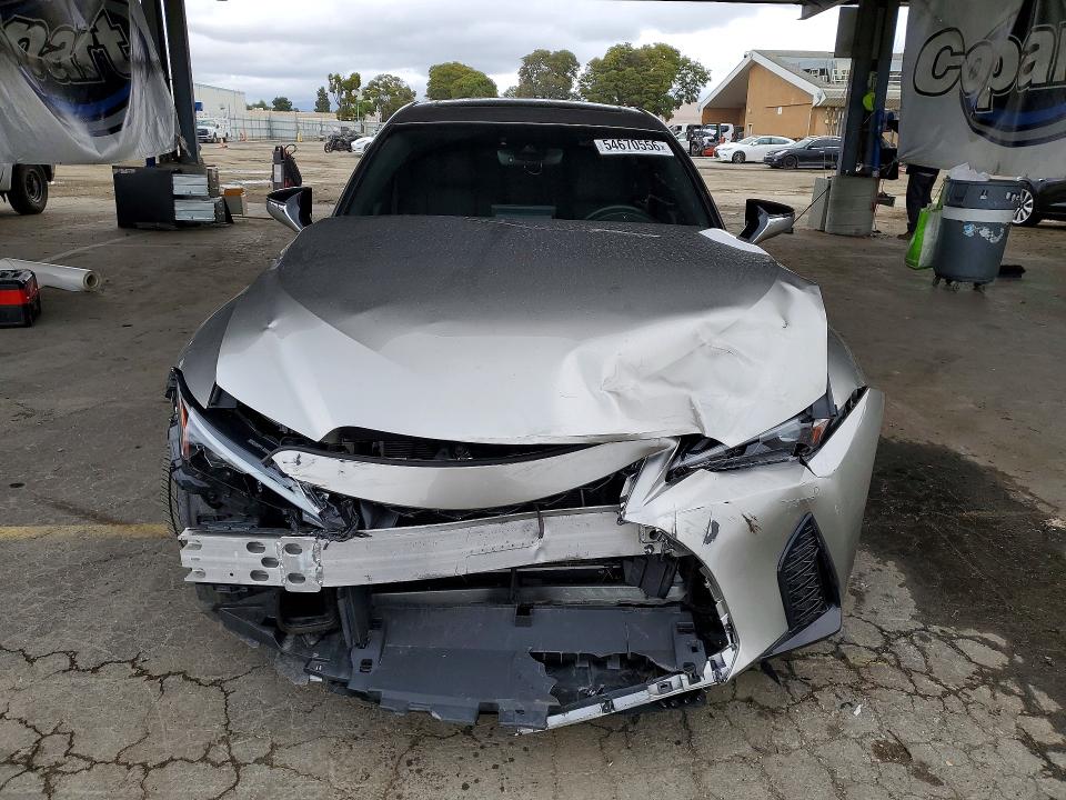 2023 Lexus Is VIN JTHGZ1B27P5059101 COPART salvage auction — FRONT END, Ca - Salvage Certificate, sold $11,800 on 2026-07-14 (photo 5)