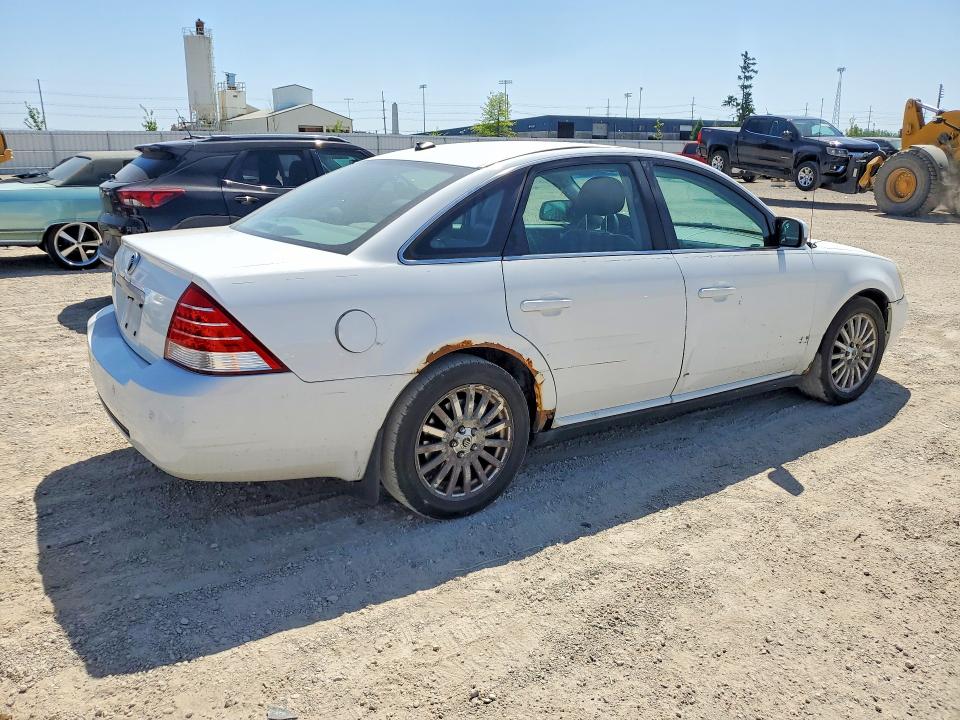 2007 Mercury Montego VIN 1MEHM42187G613567 COPART salvage auction — HAIL, Ia - Cert Of Title-Salvage Title, sold $425 on 2026-07-08 (photo 3)