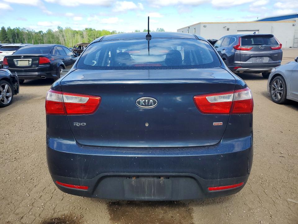 2012 Kia Rio VIN KNADM4A33C6068698 COPART salvage auction — SIDE, On - Permit No Brand - Unfit, sold $200 on 2026-07-30 (photo 6)