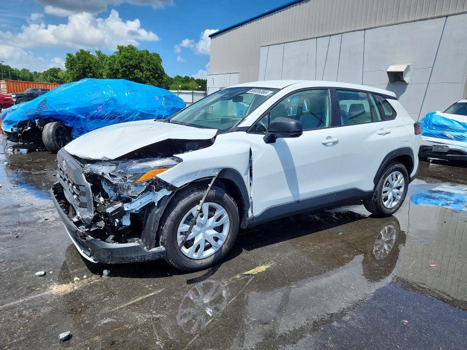 2026 Toyota Corolla cross VIN 7MUAAAAG4TV191688 COPART salvage auction — FRONT END, Fl - Cert Of Title Slvg Rebuildable, sold $9,300 on 2026-07-15 (photo 1)