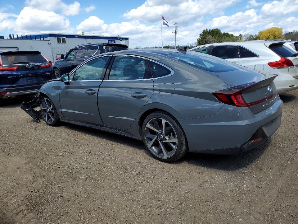 2022 Hyundai Sonata VIN 5NPEJ4J21NH135816 COPART salvage auction — FRONT END, On - Permit Salvage, sold $5,700 on 2026-07-16 (photo 2)