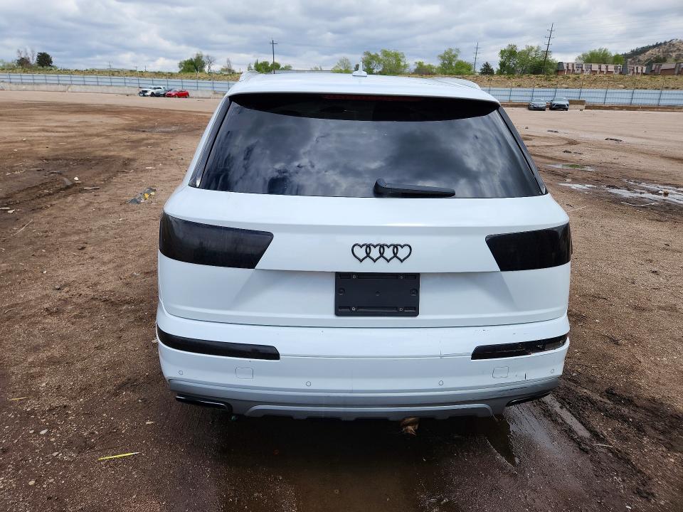 2017 Audi Q7 VIN WA1AAAF77HD008171 COPART salvage auction — REAR END, Co - Dis/Dlr/Exp Only Clean Title, sold $4,300 on 2026-07-20 (photo 6)