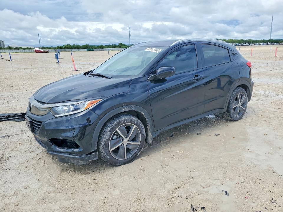 2022 Honda Hr-v VIN 3CZRU5H76NM727362 COPART salvage auction — SIDE, Salvage Title, sold $9,100 on 2026-07-09 (photo 1)