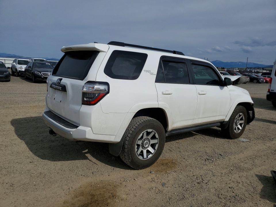 2021 Toyota 4runner VIN JTEPU5JR8M5849892 COPART salvage auction — FRONT END, Mt - Salvage Certificate Of A Vehic, sold $8,700 on 2026-07-14 (photo 3)