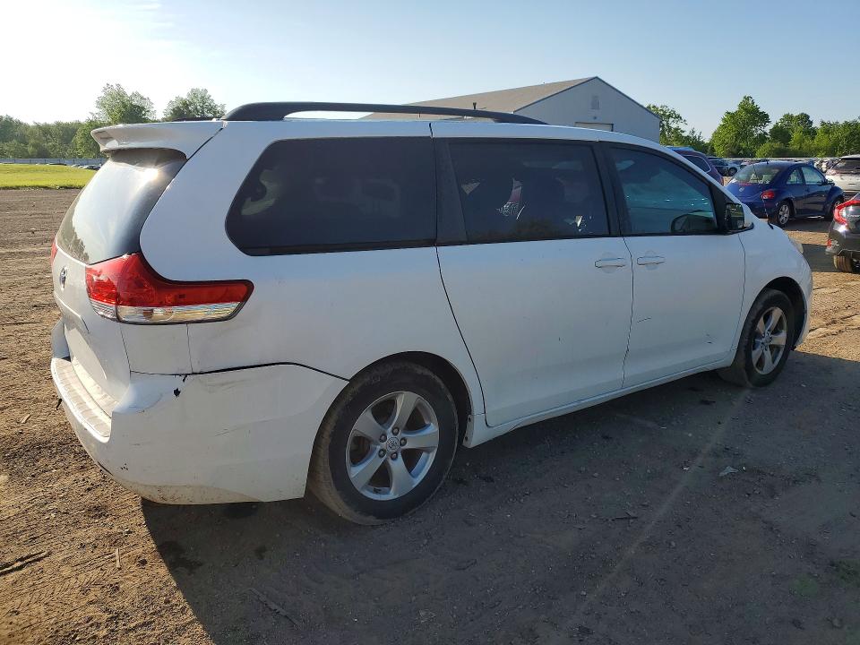 2011 Toyota Sienna VIN 5TDKK3DC1BS050480 COPART salvage auction — SIDE, Oh - Cert Of Title-Salvage, sold $80 on 2026-07-23 (photo 3)