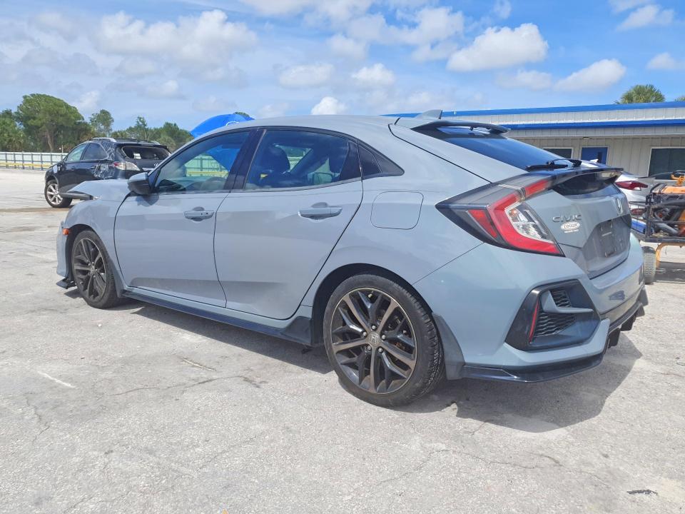 2020 Honda VIN SHHFK7H49LU221668 COPART salvage auction — FRONT END, Fl - Certificate Of Destruction, sold $3,700 on 2026-07-08 (photo 2)