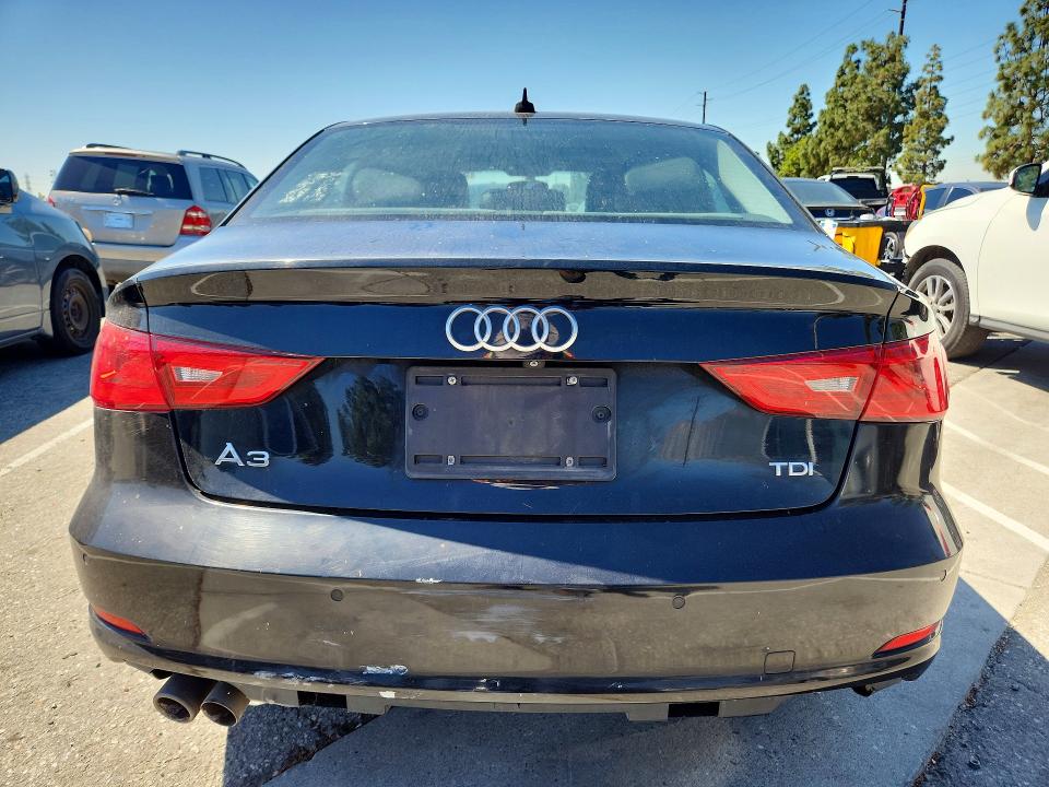 2015 Audi A3 VIN WAUAJGFF3F1101524 COPART salvage auction — MECHANICAL, Ca - Dis/Dlr/Exp Only Clean Title, sold $675 on 2026-07-07 (photo 6)
