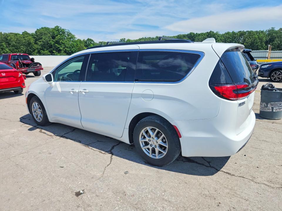 2022 Chrysler VIN 2C4RC1BG4NR176724 COPART salvage auction — HAIL, Mo - Salvage Certificate Of Title, sold $8,200 on 2026-07-27 (photo 2)