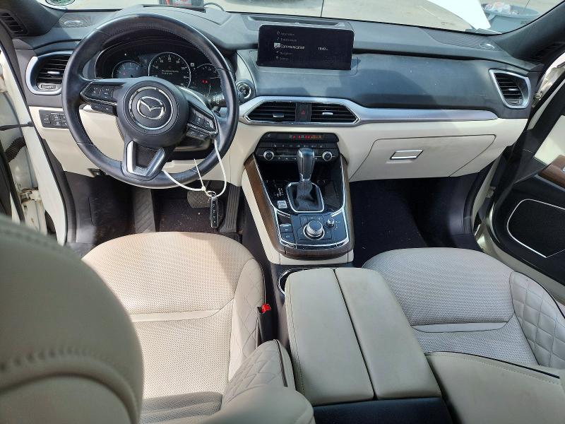 2021 Mazda Cx-9 VIN JM3TCBEY4M0519175 COPART salvage auction — FRONT END, LA - CERT OF TITLE-SALVAGE, sold $9,400 on 2026-07-29 (photo 8)