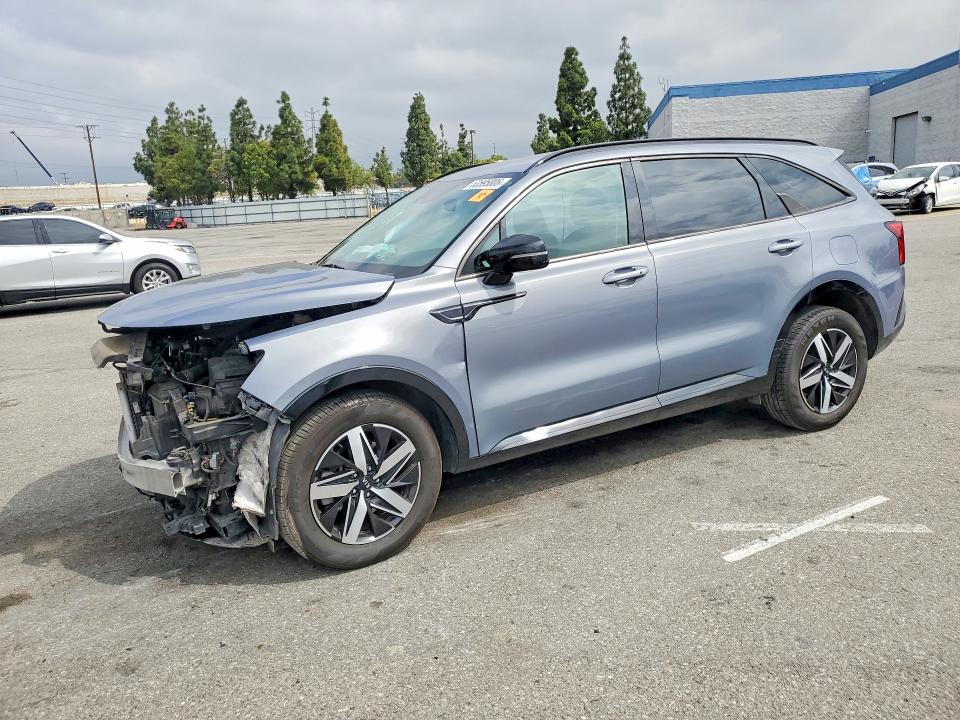2021 Kia VIN 5XYRH4LF8MG011660 COPART salvage auction — FRONT END, Ca - Salvage Certificate, sold $2,650 on 2026-07-02 (photo 1)