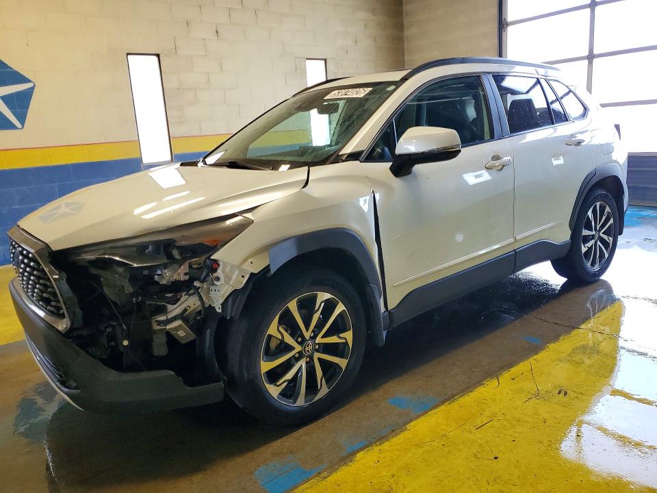 2022 Toyota Corolla cross VIN 7MUDAABG0NV040958 COPART salvage auction — FRONT END, In - Certificate Of Title, sold $13,400 on 2026-07-16 (photo 1)