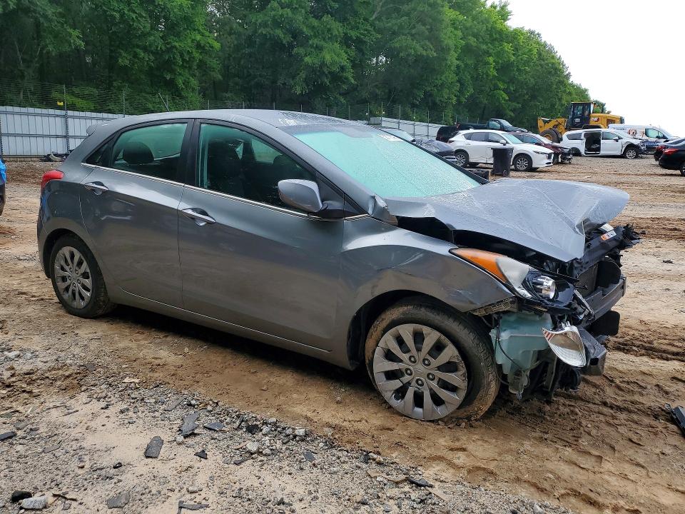 2017 Hyundai VIN KMHD35LH0HU358366 COPART salvage auction — FRONT END, Ga - Cert Of Title-Salvage, sold $700 on 2026-07-24 (photo 4)