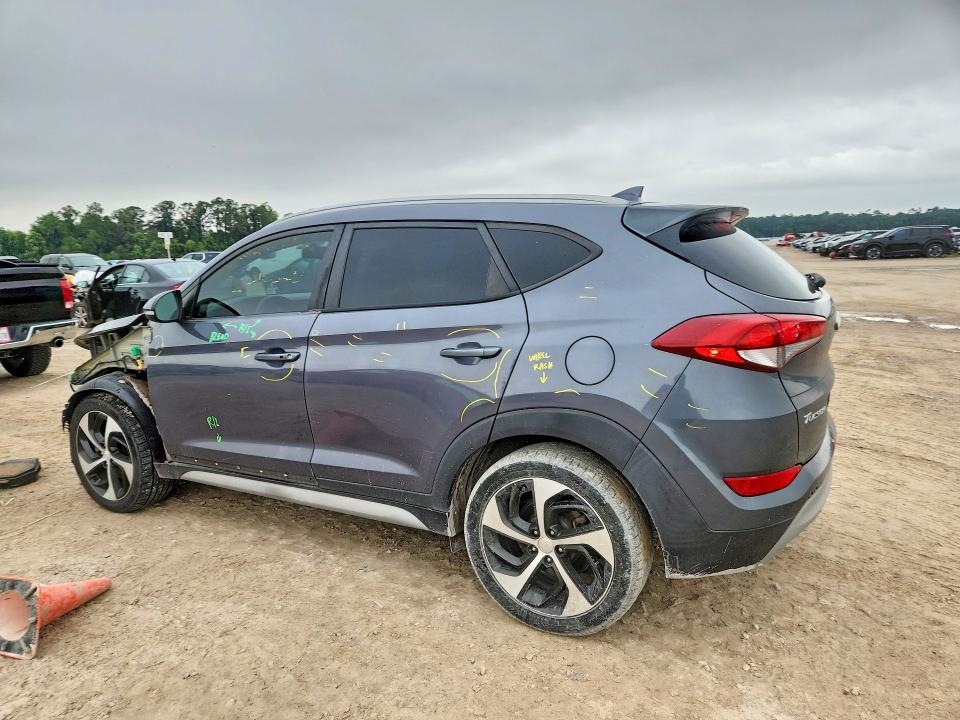 2018 Hyundai Tucson VIN KM8J33ALXJU767429 COPART salvage auction — HAIL, Tx - Certificate Of Title, sold $2,650 on 2026-07-03 (photo 2)