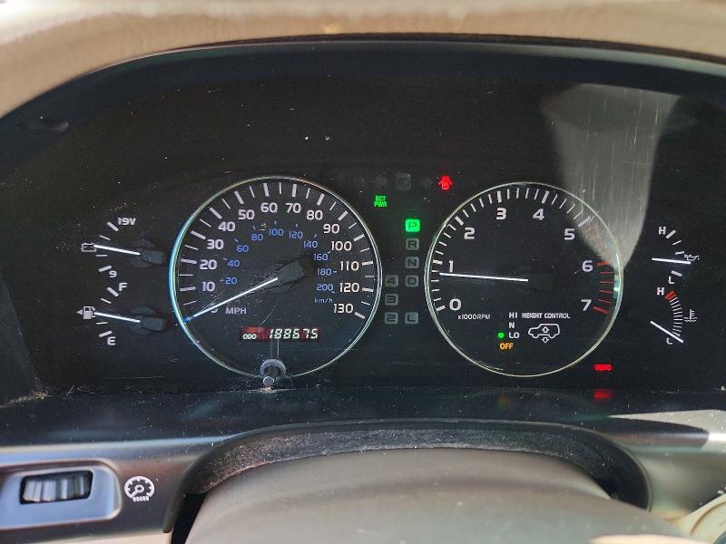 2004 Lexus Lx 470 VIN JTJHT00W143540053 COPART salvage auction — NORMAL WEAR, Mn - Certificate Of Title, sold $7,500 on 2026-07-07 (photo 9)
